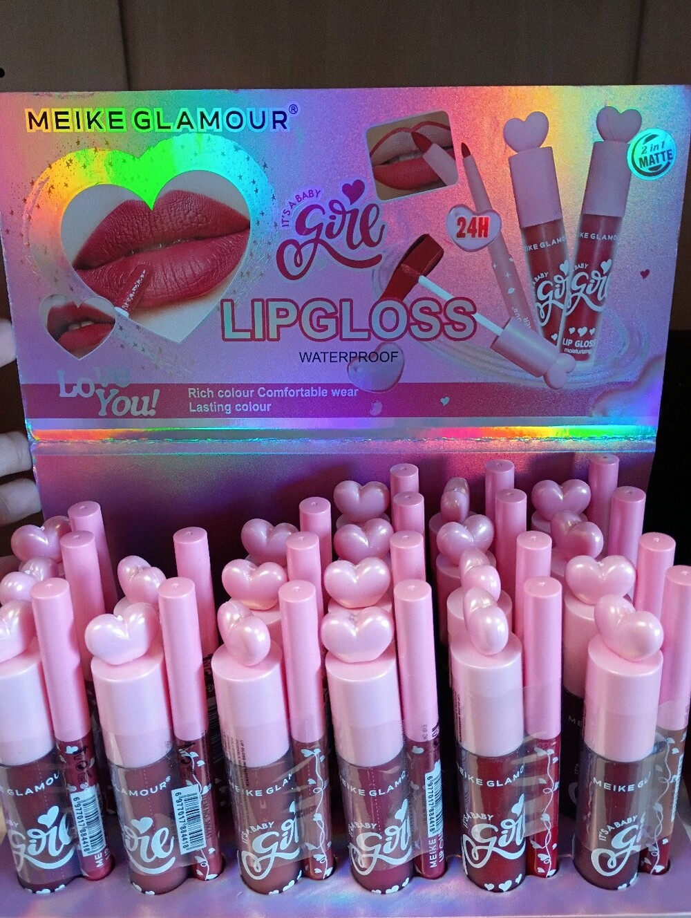Lip Gloss And Lip Liner